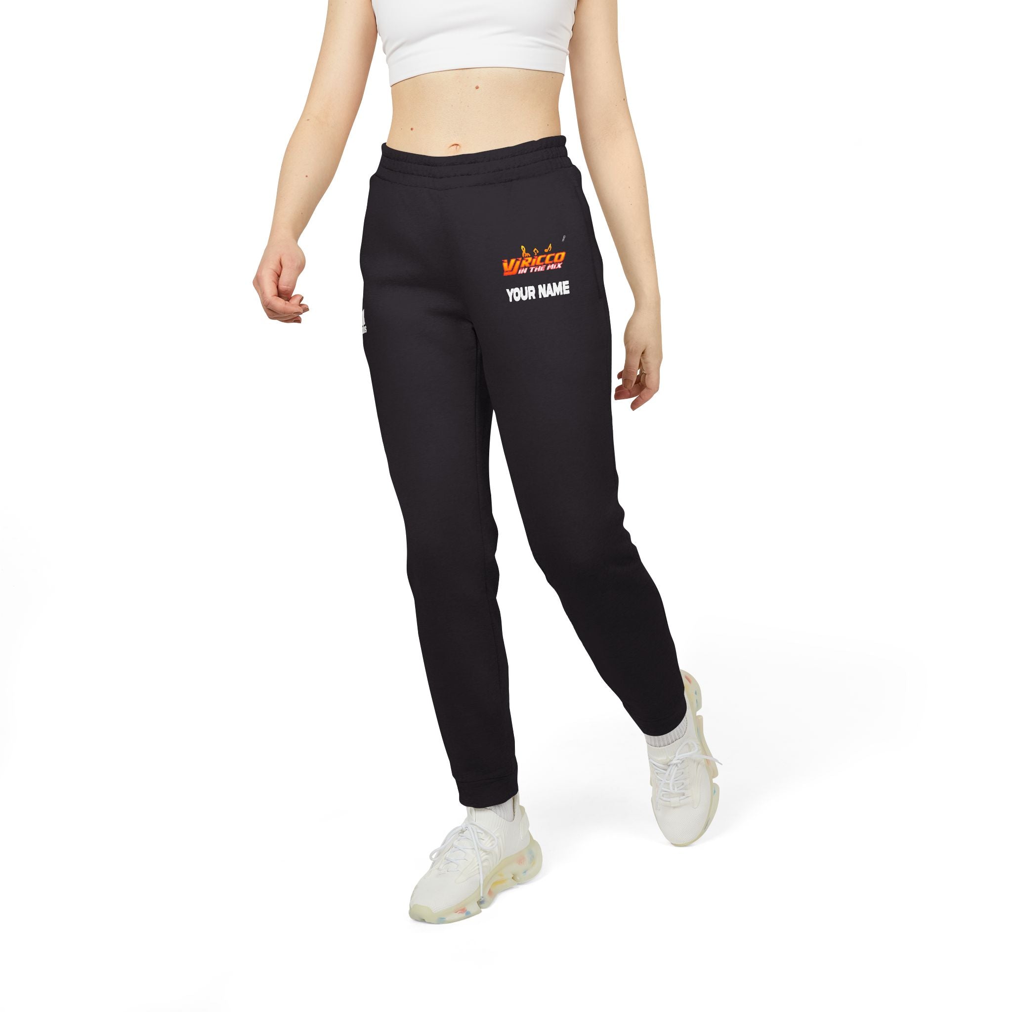 "VJ Ricco"π€ Personalized Adidas Fleece Joggers β Custom Comfort, Street-Ready Style
